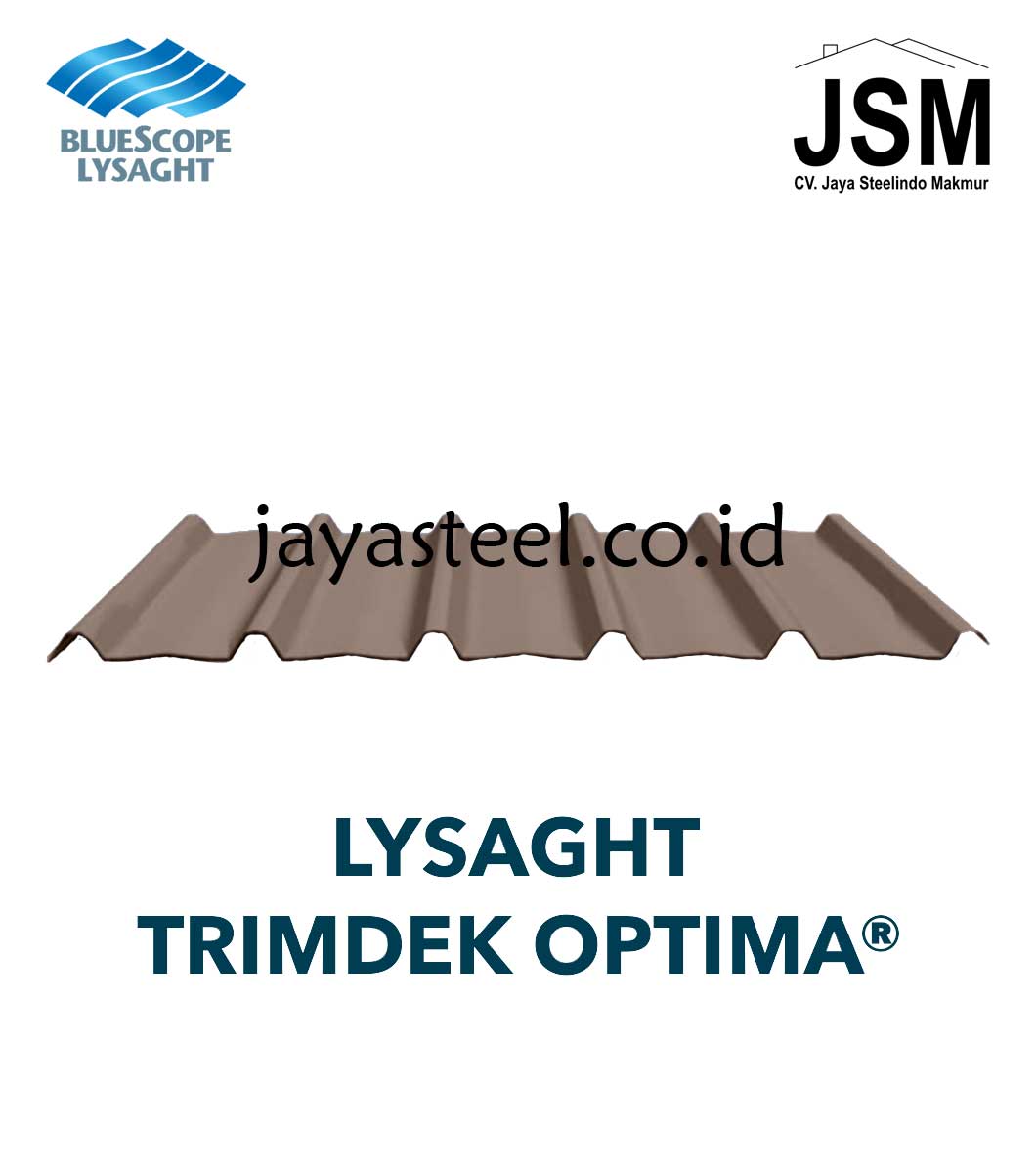 Atap Lysaght Trimdek Optima Atap Lysaght Trimdek Optima