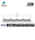 Rainbow Metal Deck 1000