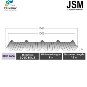 Rainbow Metal Deck 1000