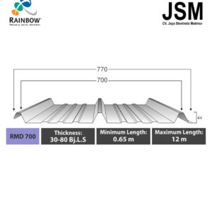 Rainbow Metal Deck 700
