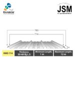 Rainbow Metal Deck 714