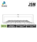 Rainbow Metal Deck 735
